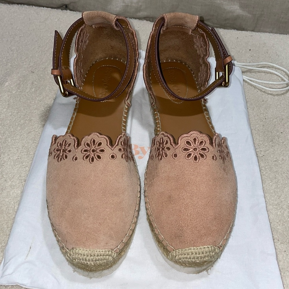See by Chloe, espadrille, light pink